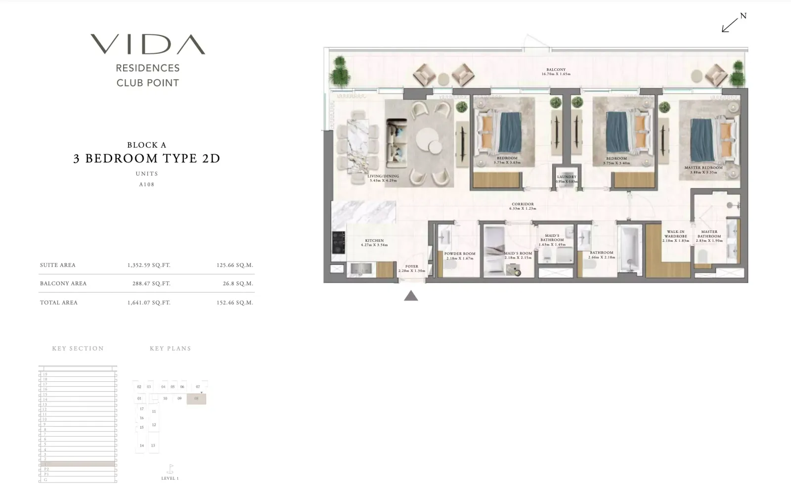 Floor plan for Type 2D