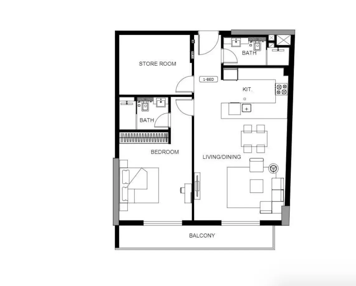 Floor plan for Type 8