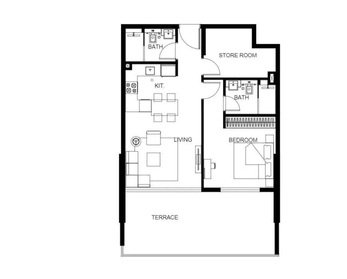 Floor plan for Type 18