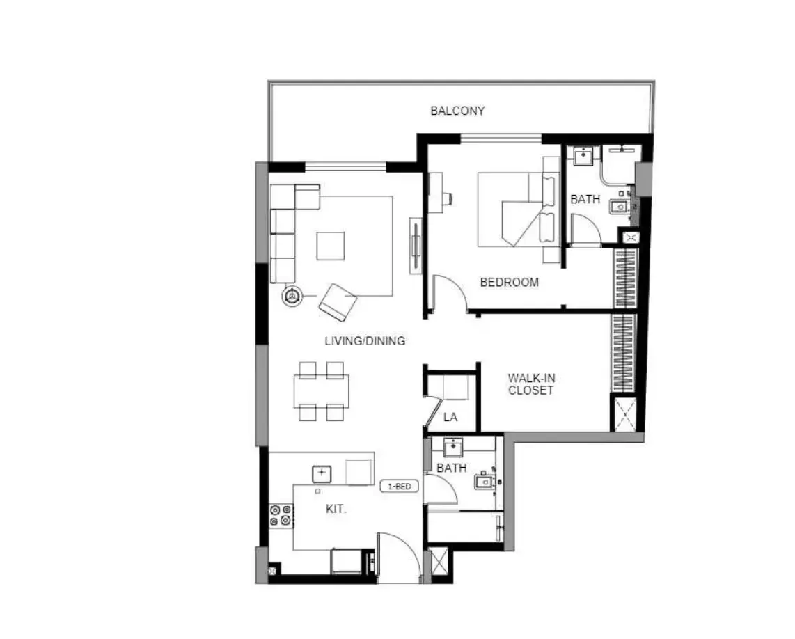 Floor plan for Type 22