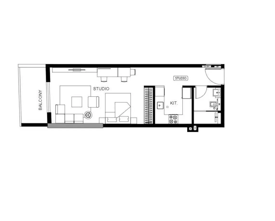 Floor plan for Type 1