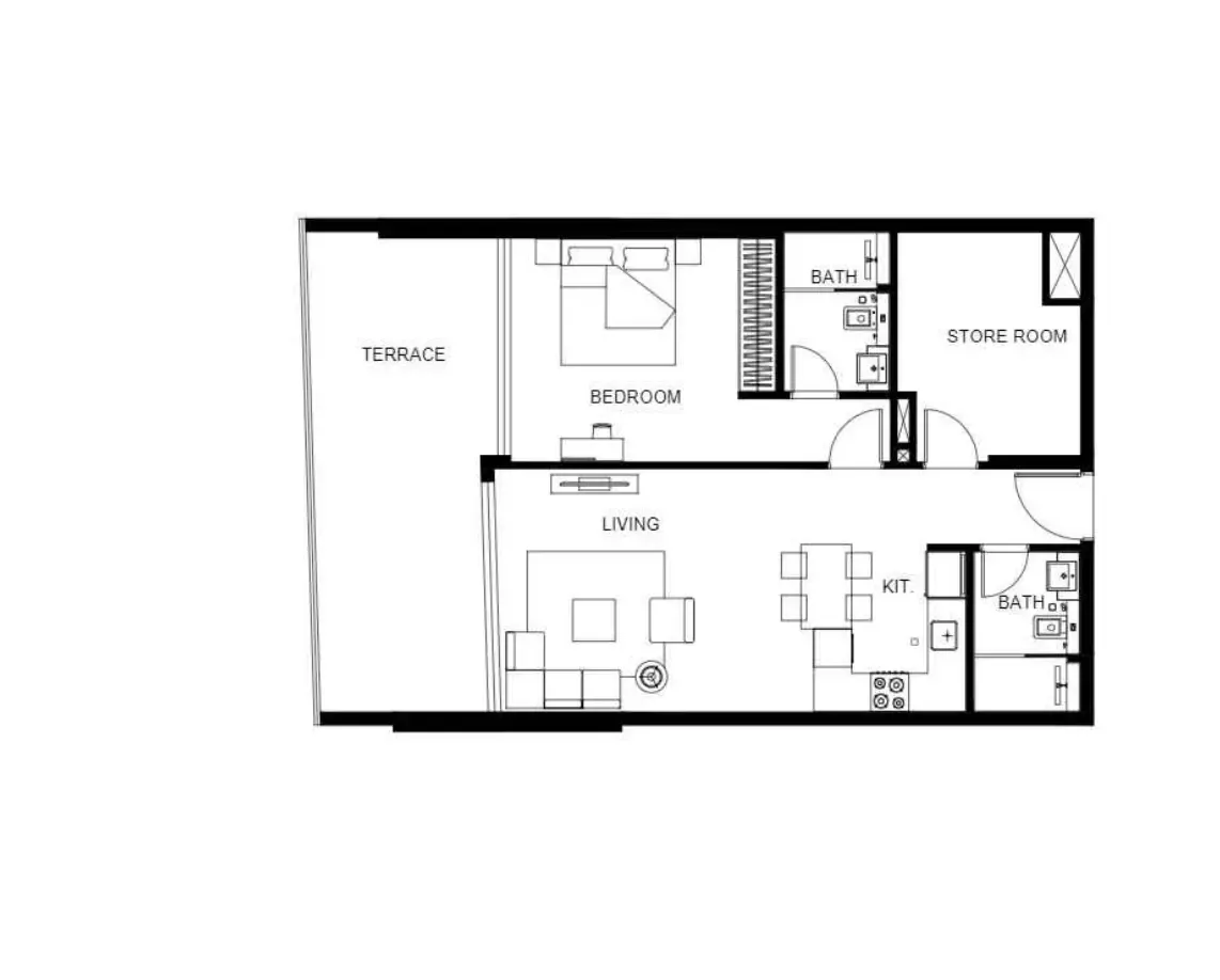 Floor plan for Type 14
