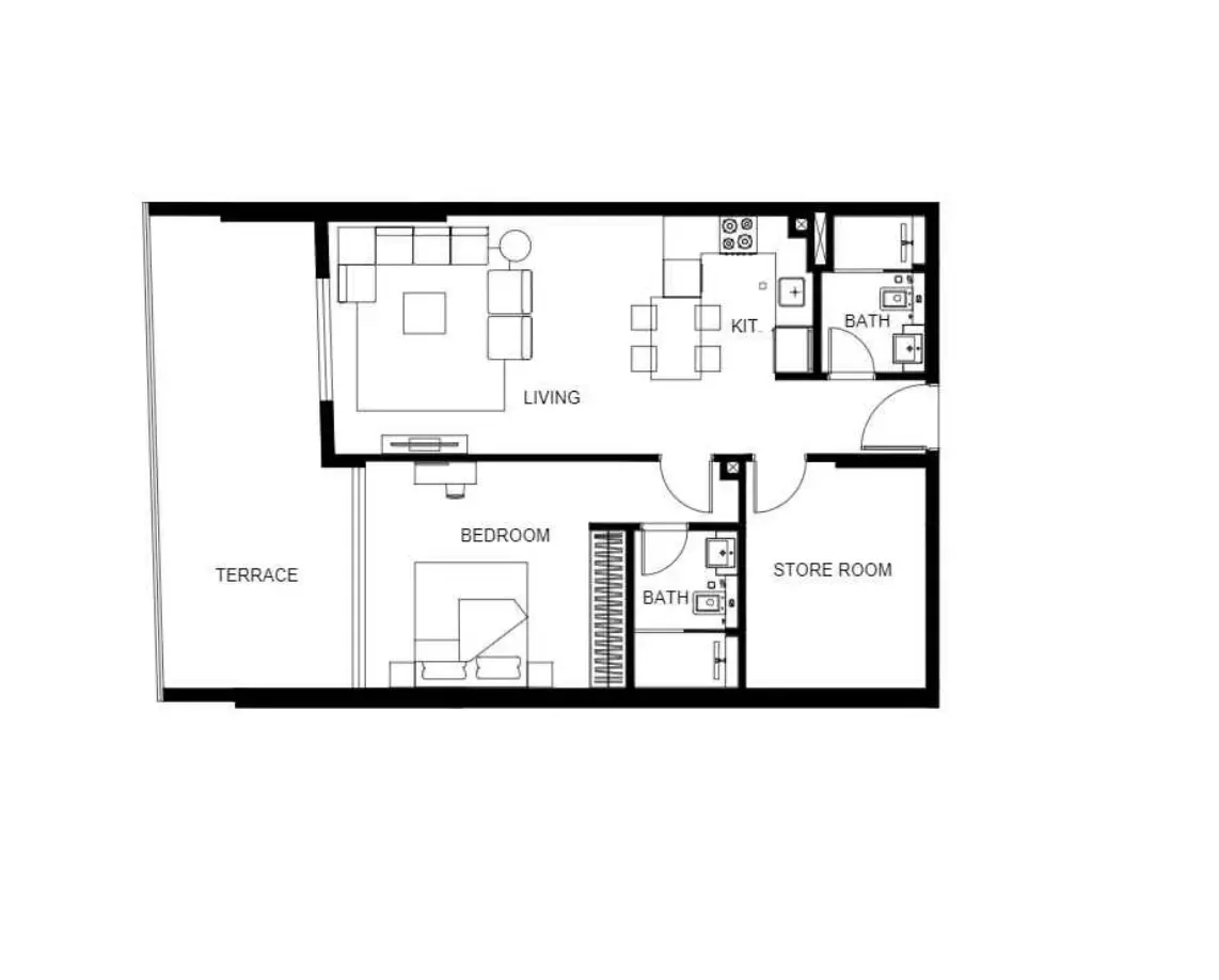 Floor plan for Type 13
