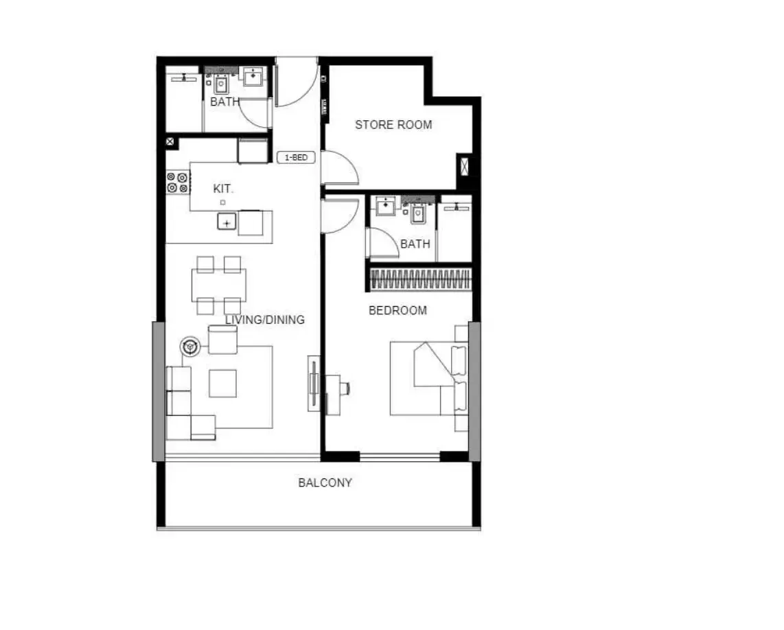 Floor plan for Type 7