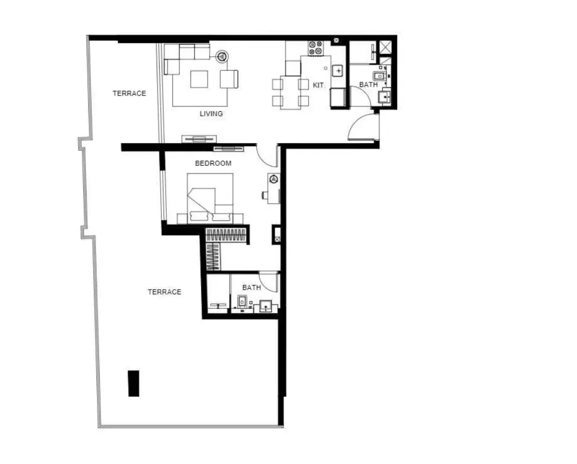 Floor plan for Type 15