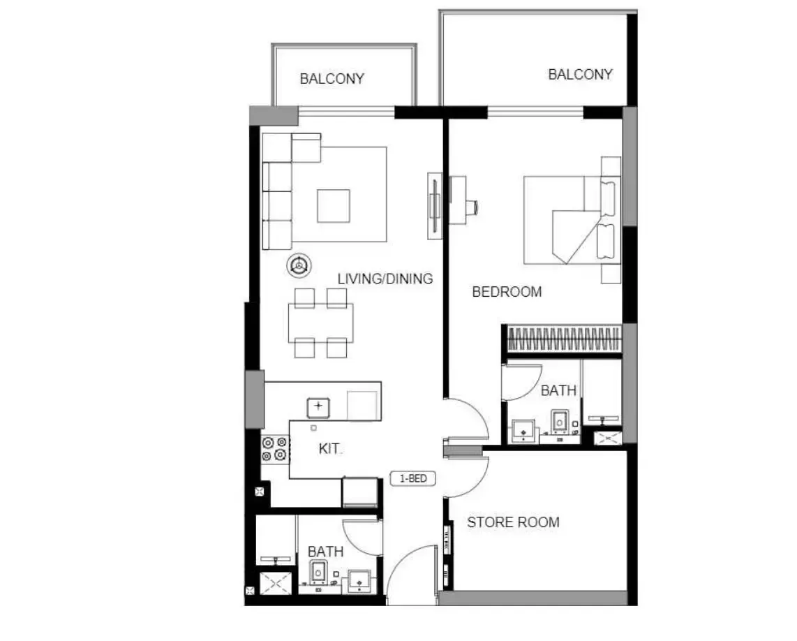 Floor plan for Type 2