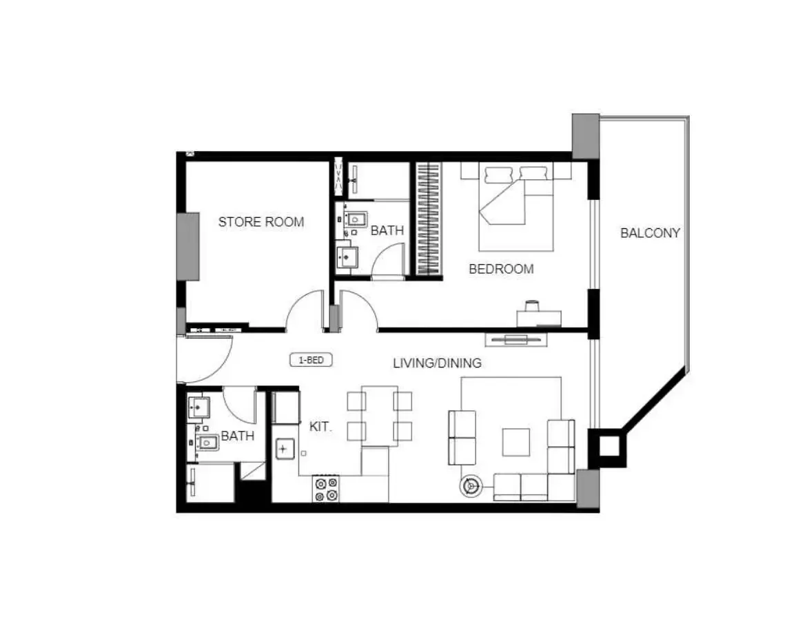 Floor plan for Type 20