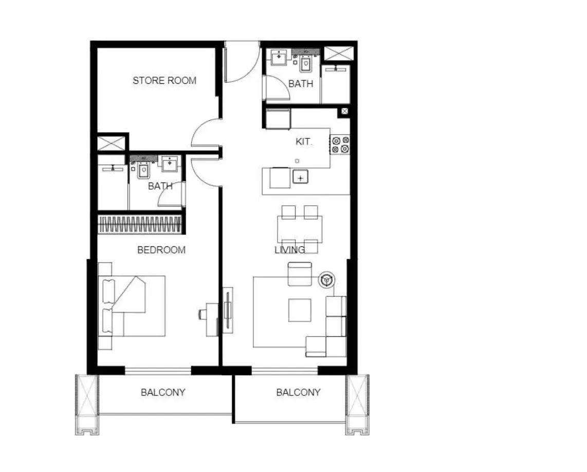 Floor plan for Type 11