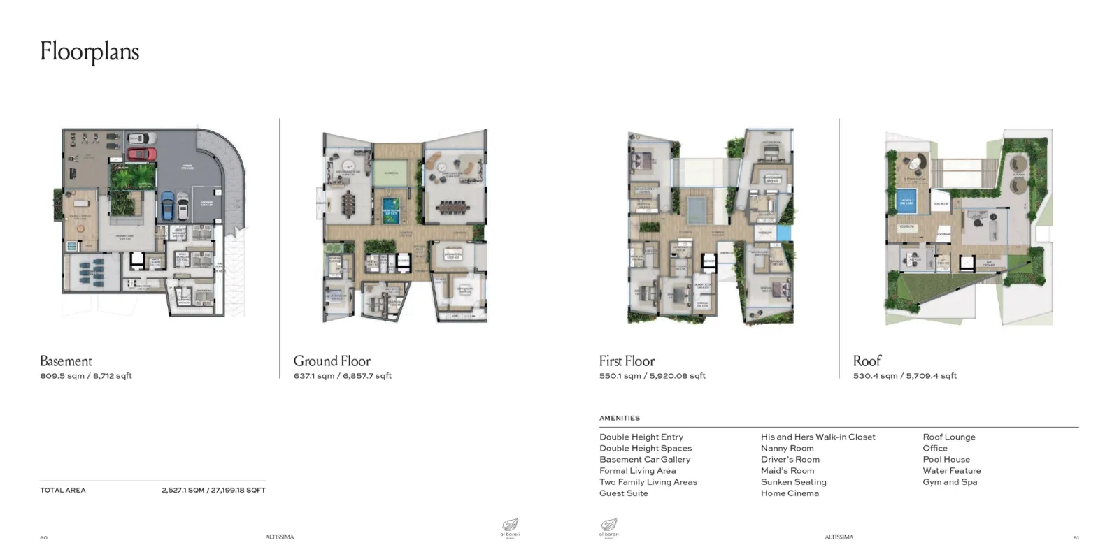 Floor plan for Type 1