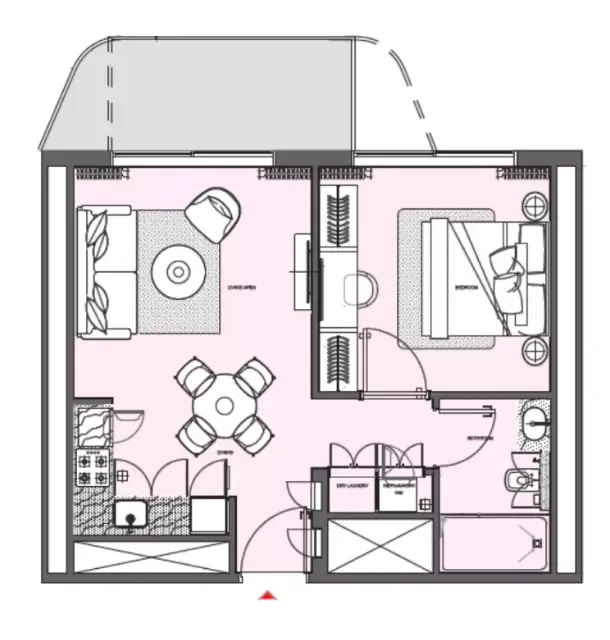 Floor plan for Type A
