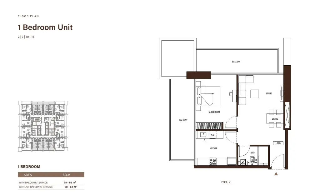 Floor plan for Type 2