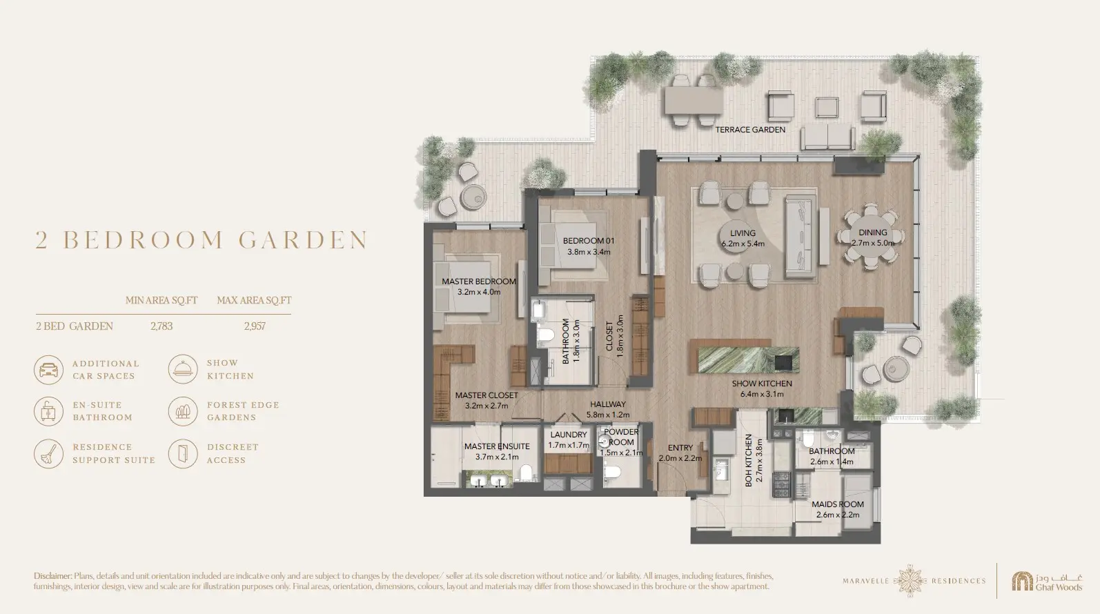 Floor plan for Type B