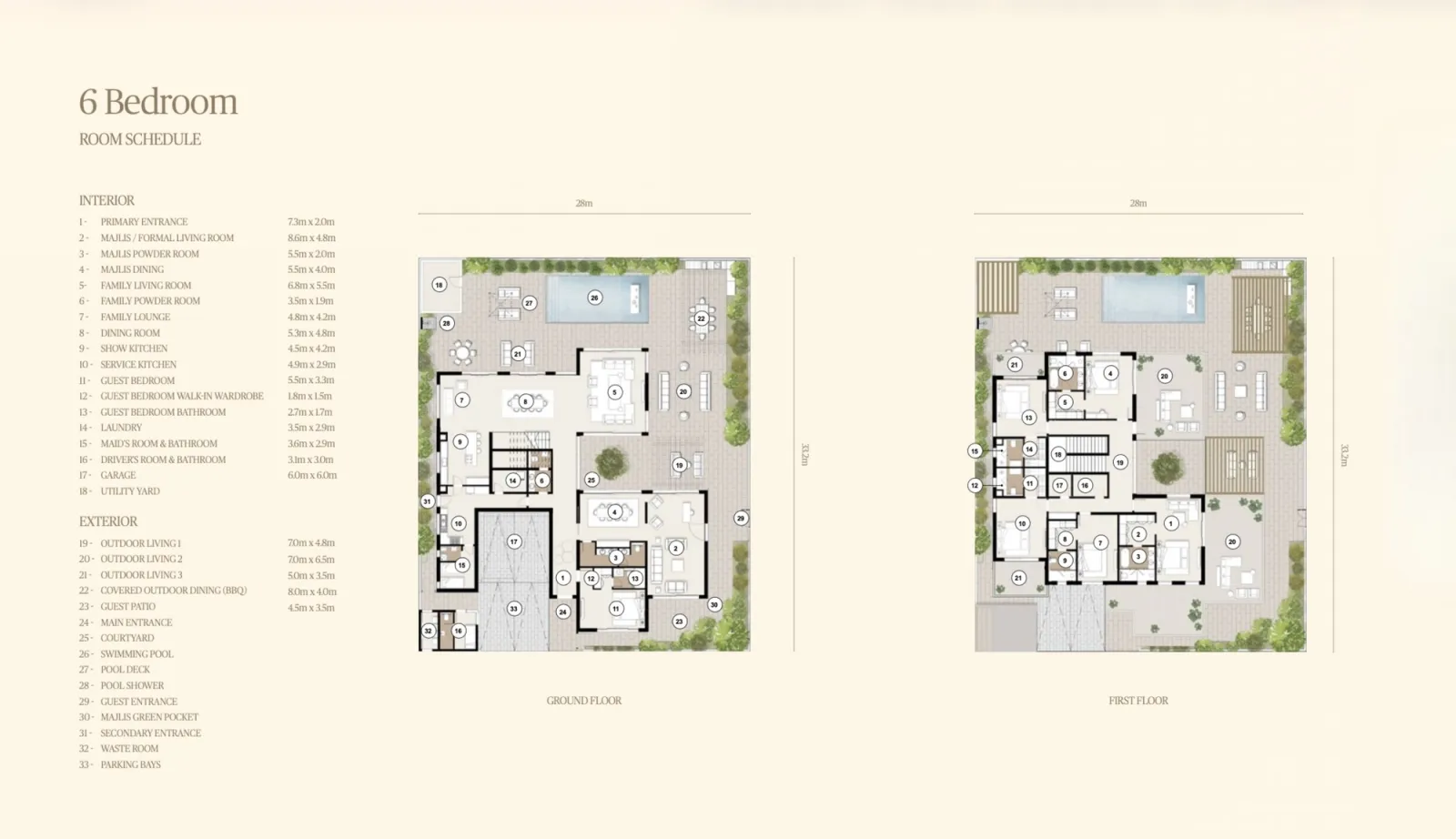 Floor plan for Type A