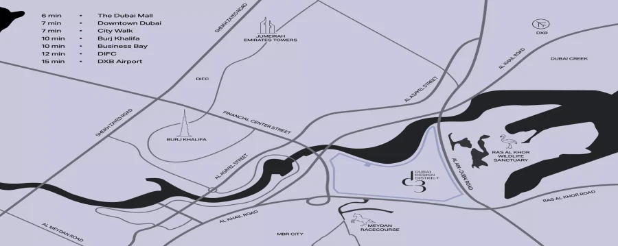Atelis by Meraas master plan