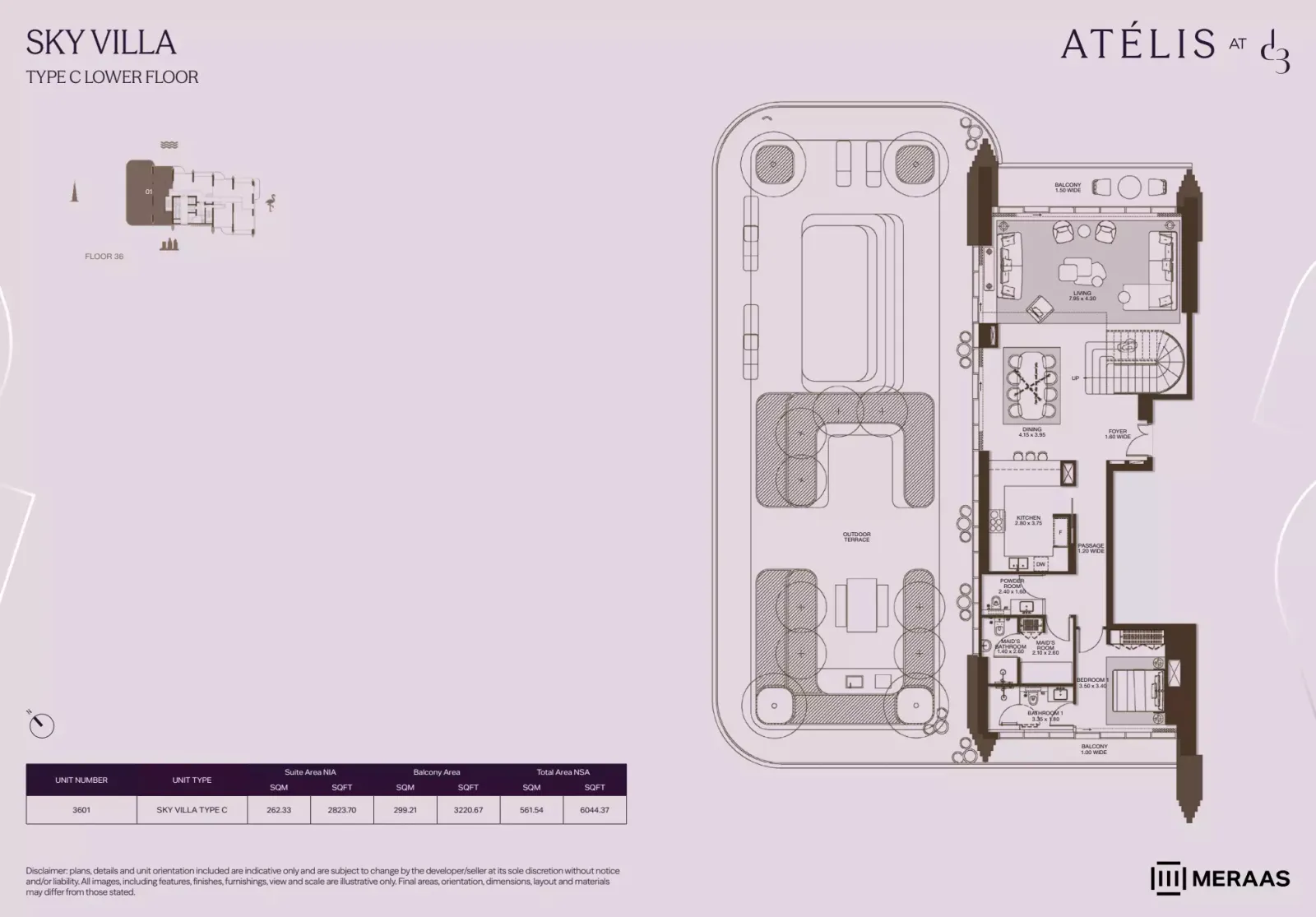 Floor plan for Type C