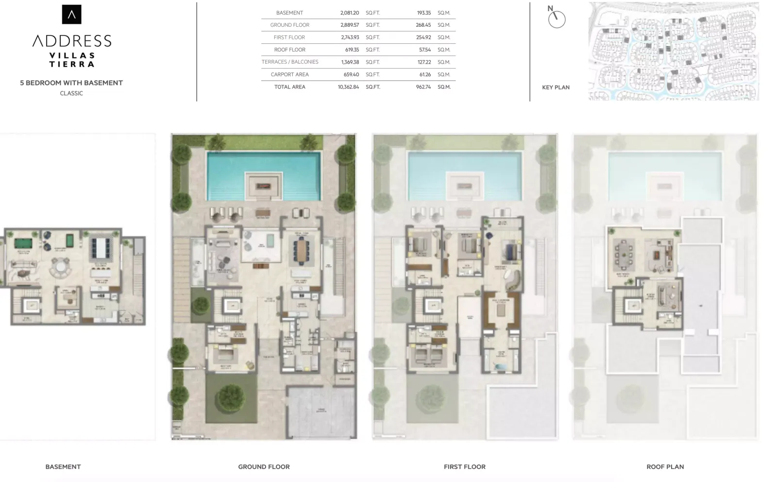 Floor plan for Type B