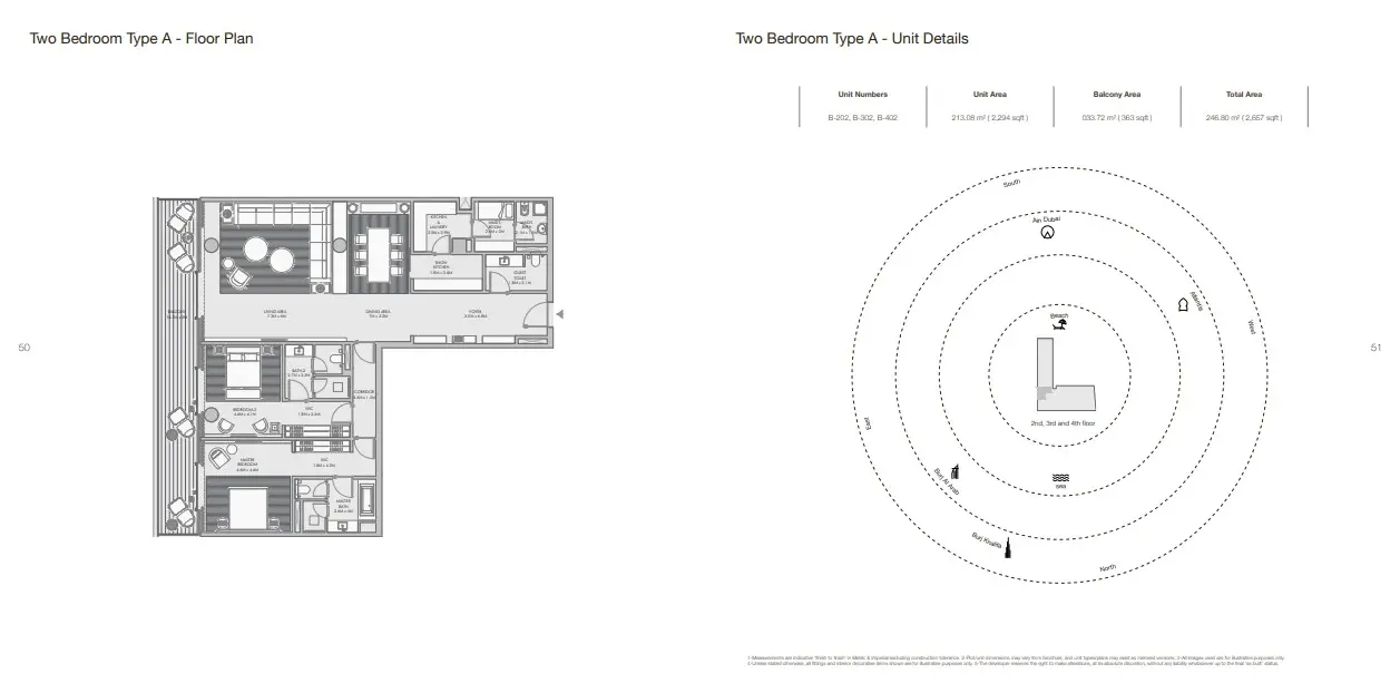 Floor plan for Type A