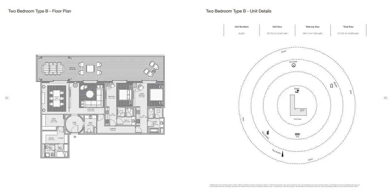 Floor plan for Type B