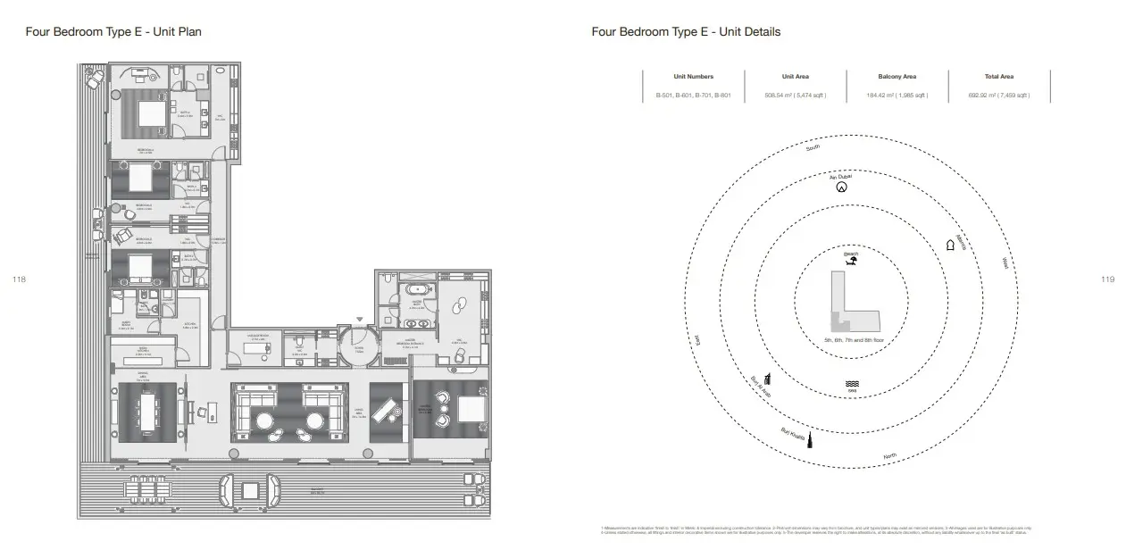 Floor plan for Type E