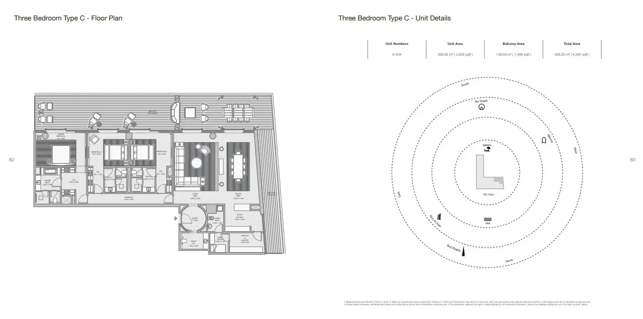 Floor plan for Type C