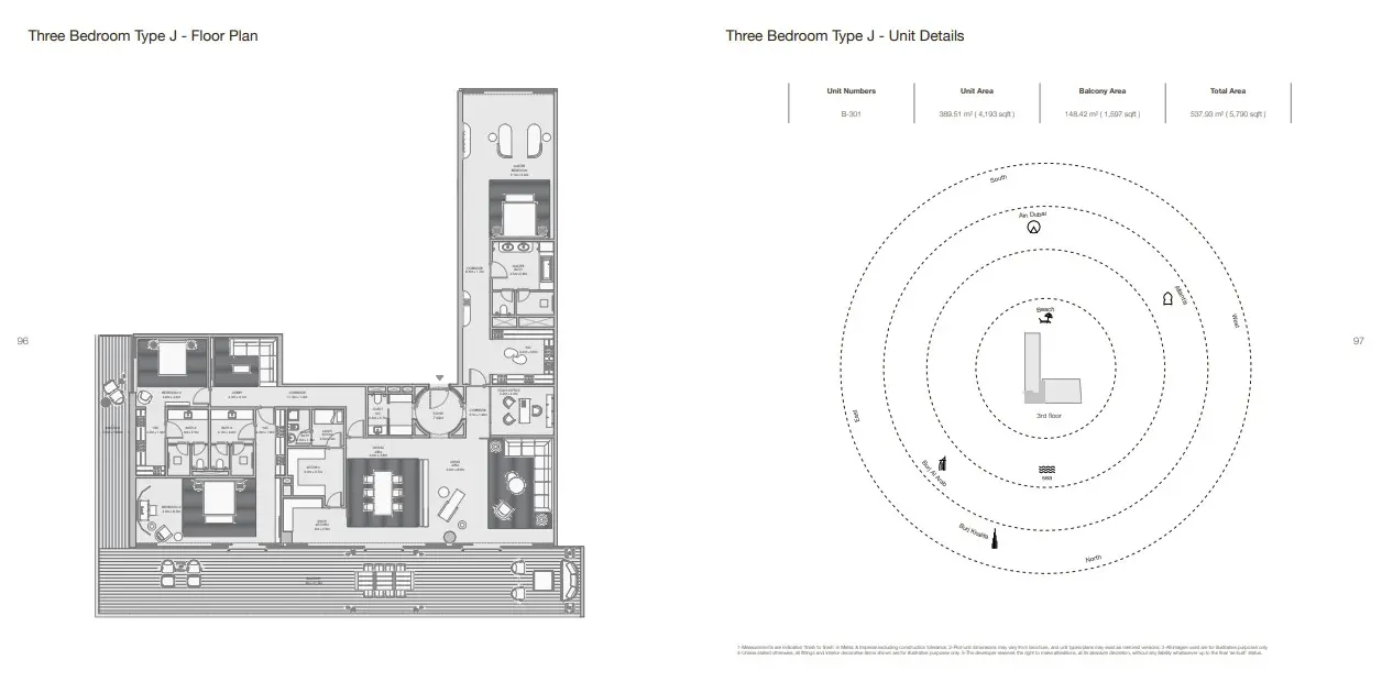 Floor plan for Type J