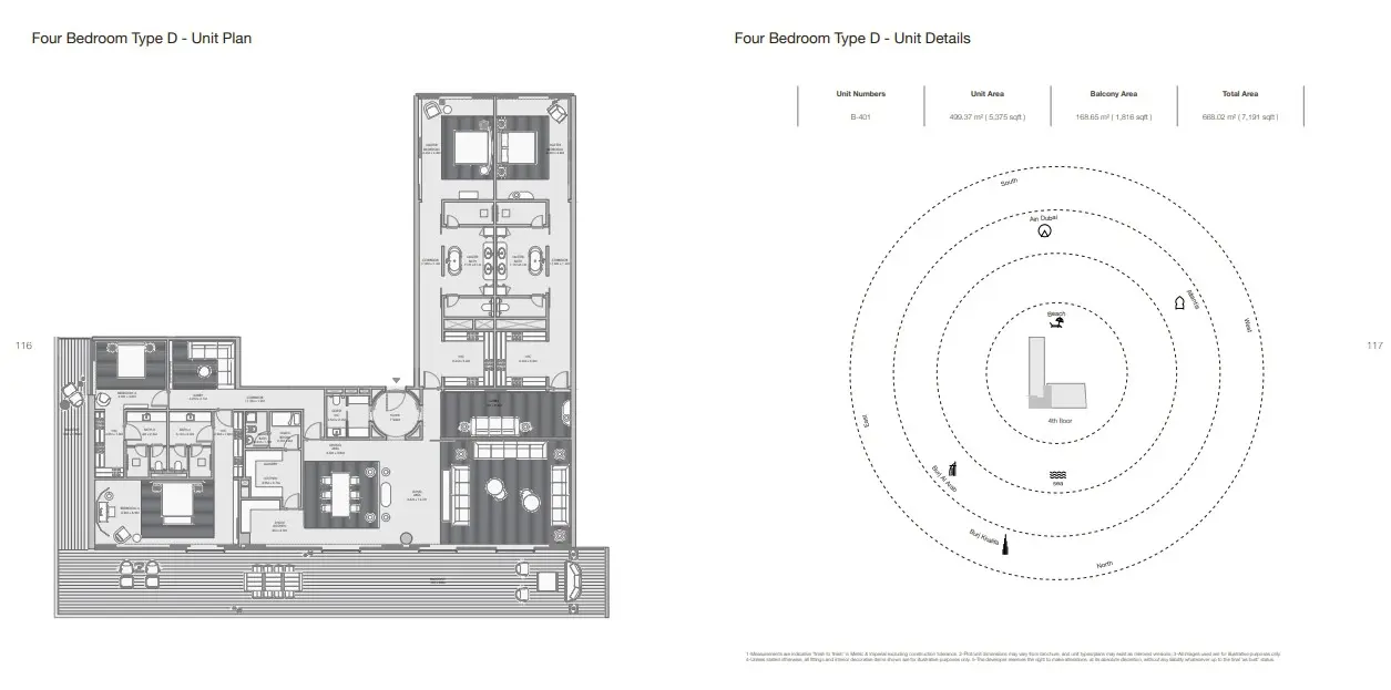 Floor plan for Type D