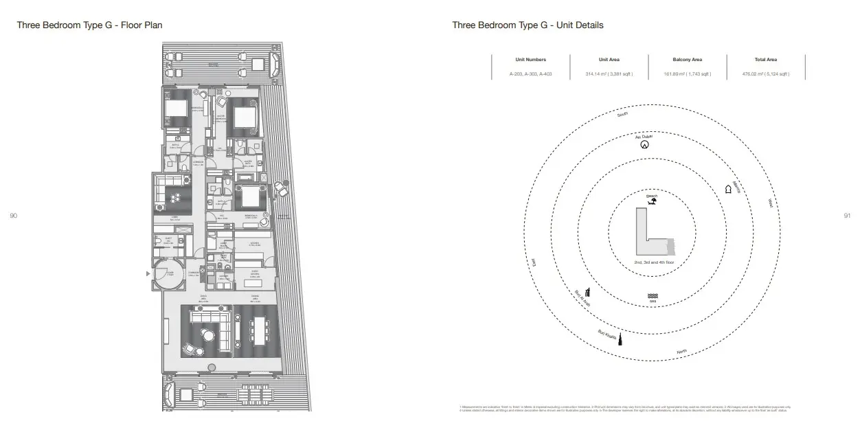 Floor plan for Type G