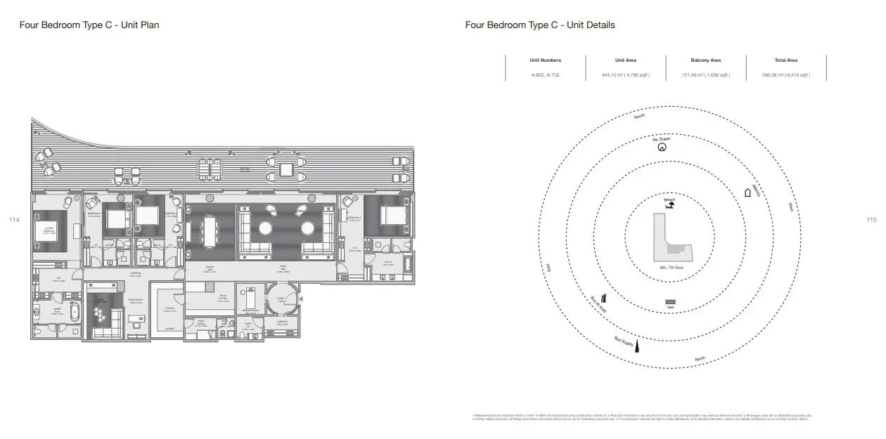 Floor plan for Type C