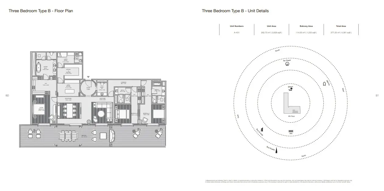 Floor plan for Type B