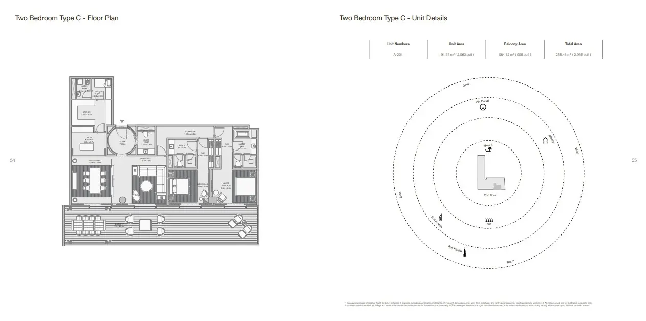 Floor plan for Type C
