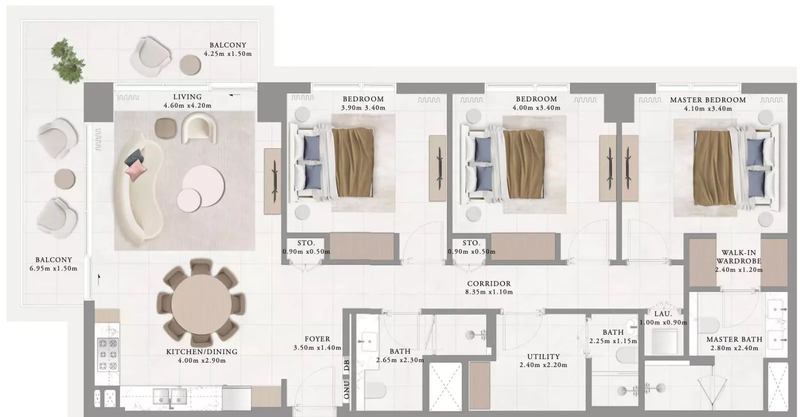 Floor plan for Type 5