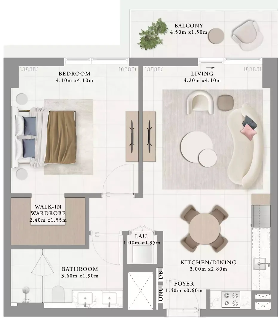 Floor plan for Type 5