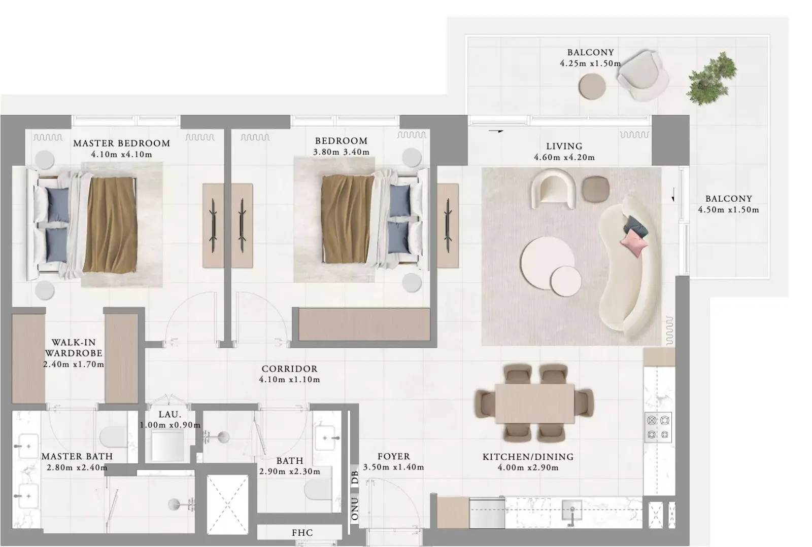 Floor plan for Type 12