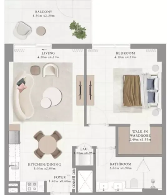 Floor plan for Type 2