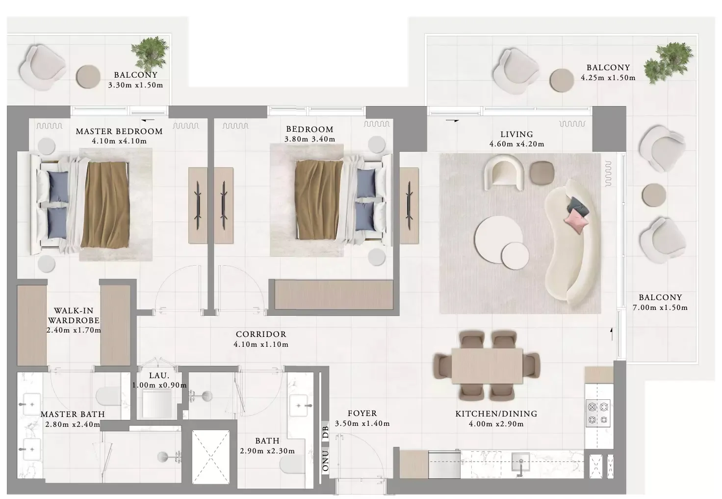 Floor plan for Type 12