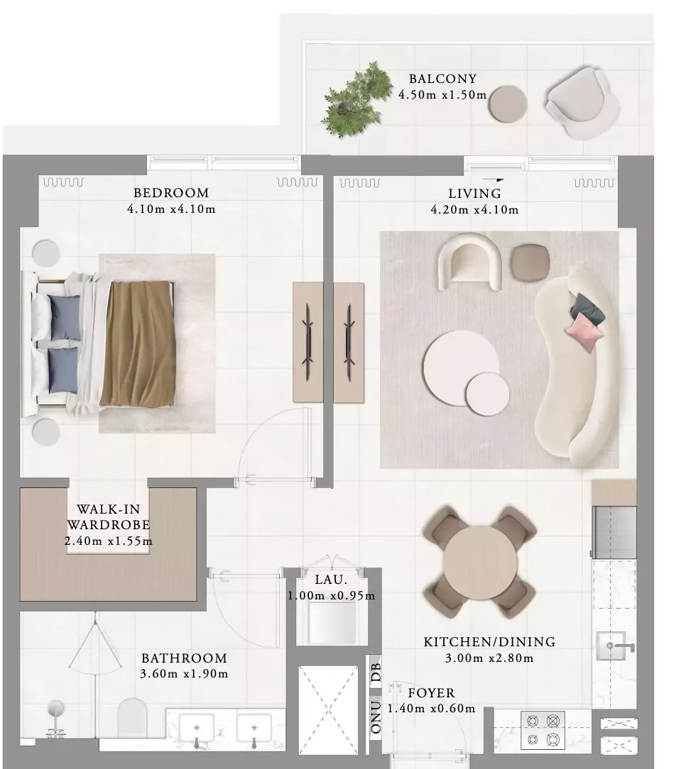 Floor plan for Type 6