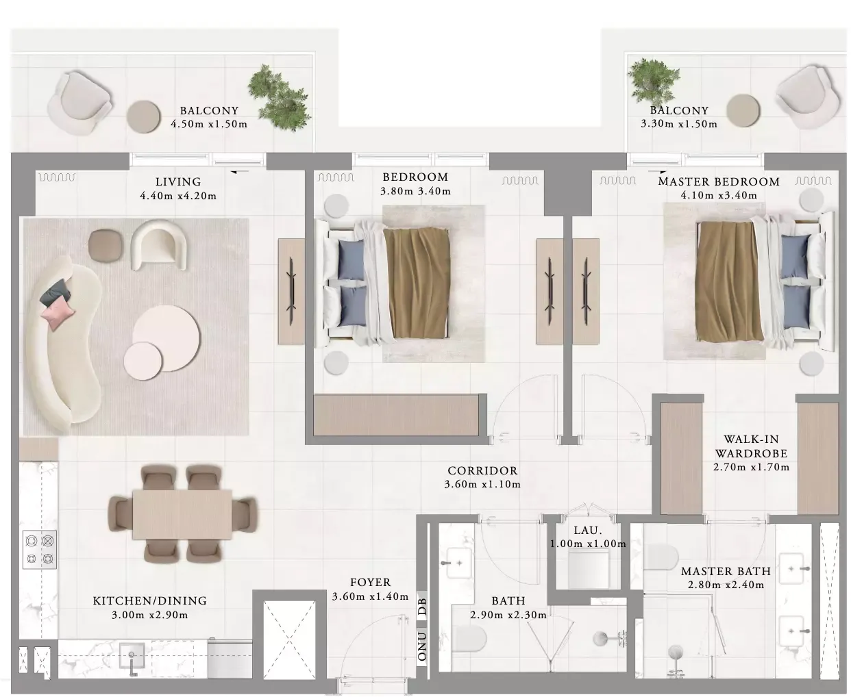 Floor plan for Type 5