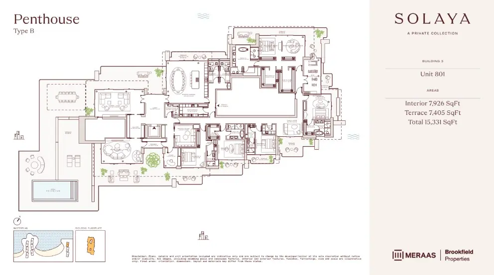 Floor plan for Type B