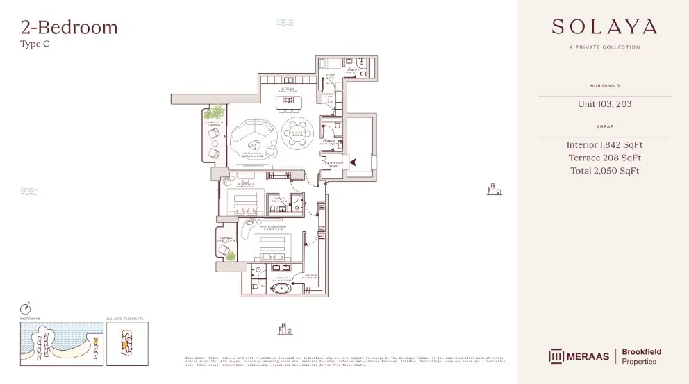 Floor plan for Type C