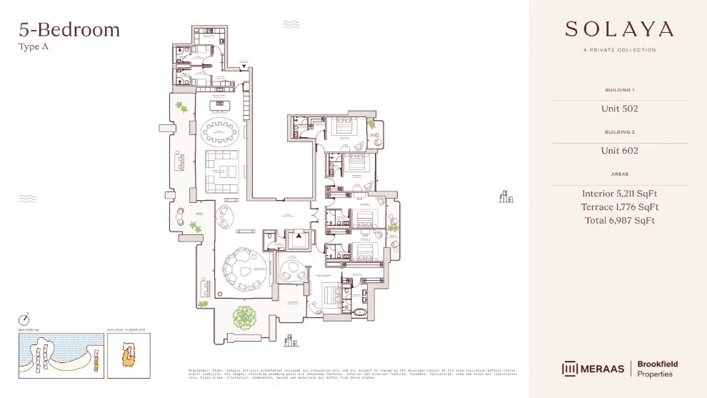 Floor plan for Type A