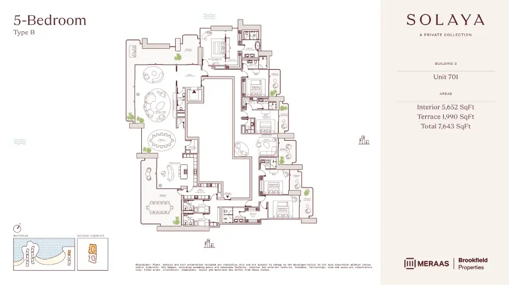 Floor plan for Type B