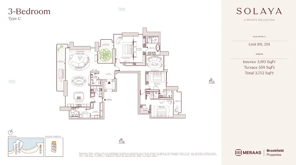 Floor plan for Type C
