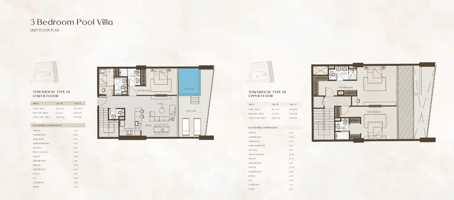 Floor plan for Type 01