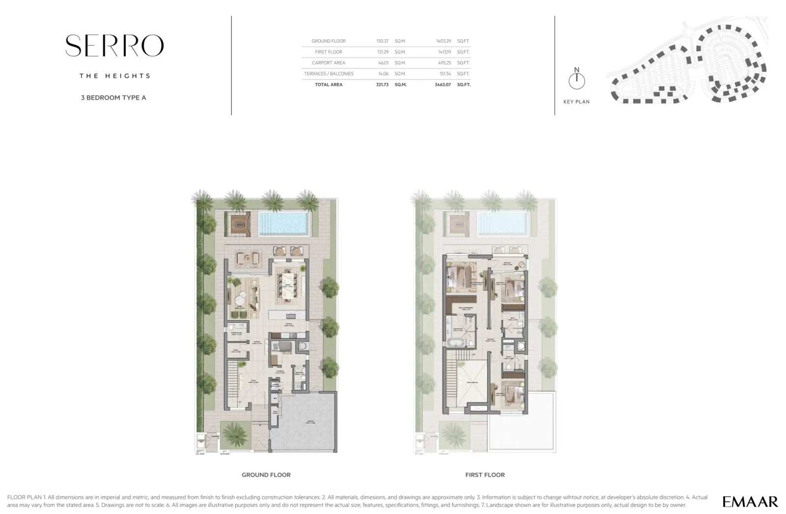 Floor plan for Type A