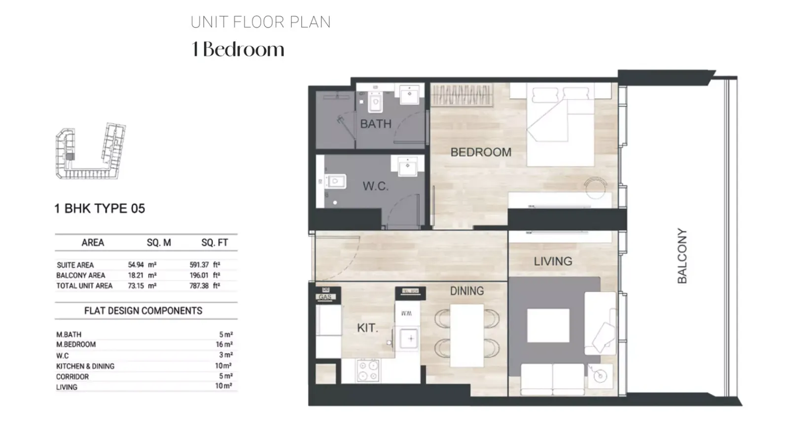 Floor plan for Type 05