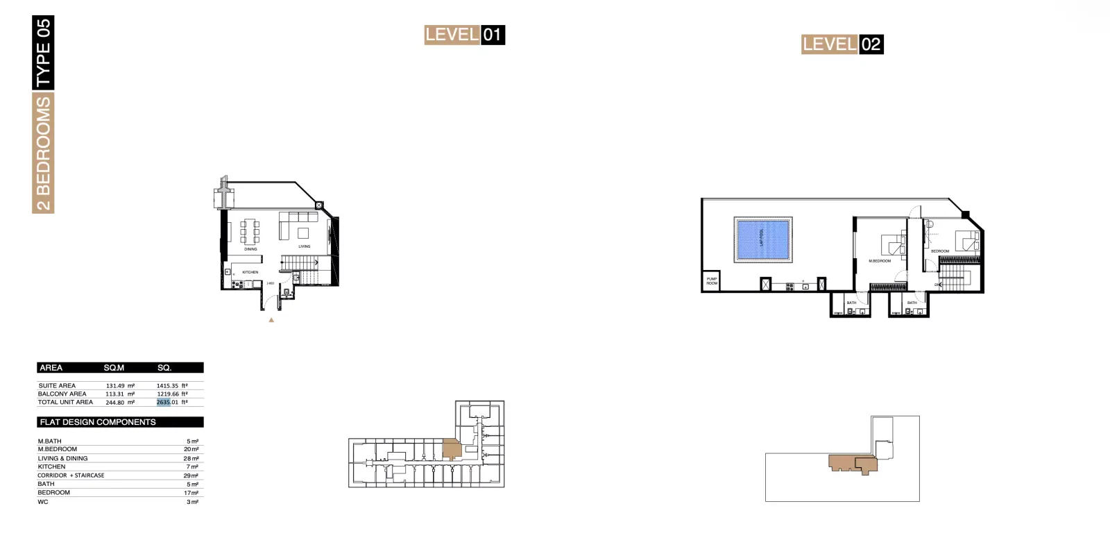 Floor plan for Type 05