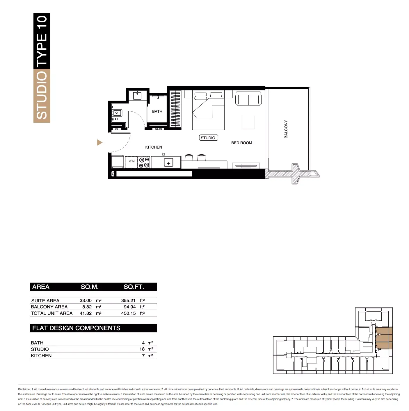 Floor plan for Type 10