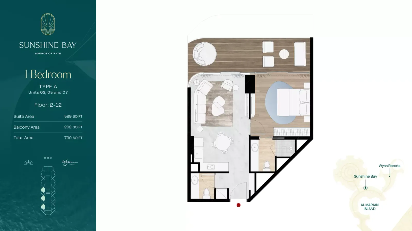 Floor plan for Type A2