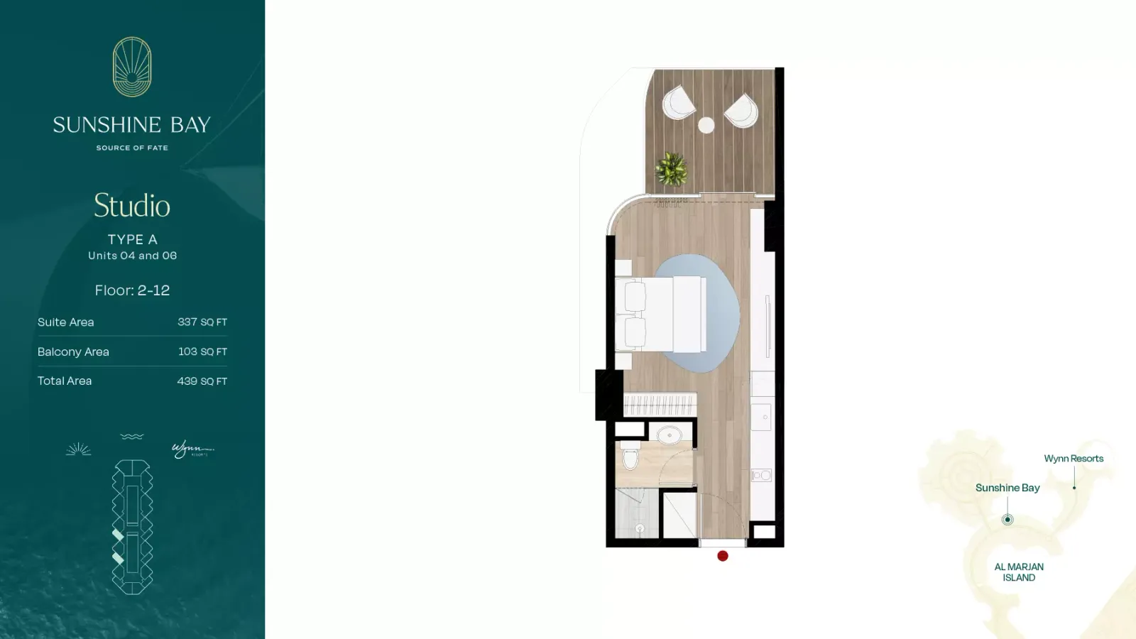 Floor plan for Type A