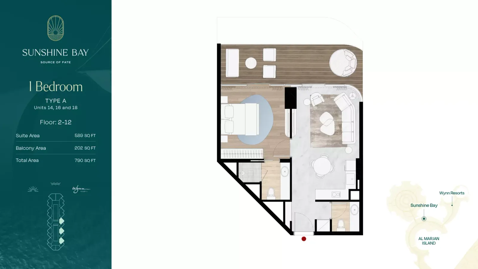 Floor plan for Type A3